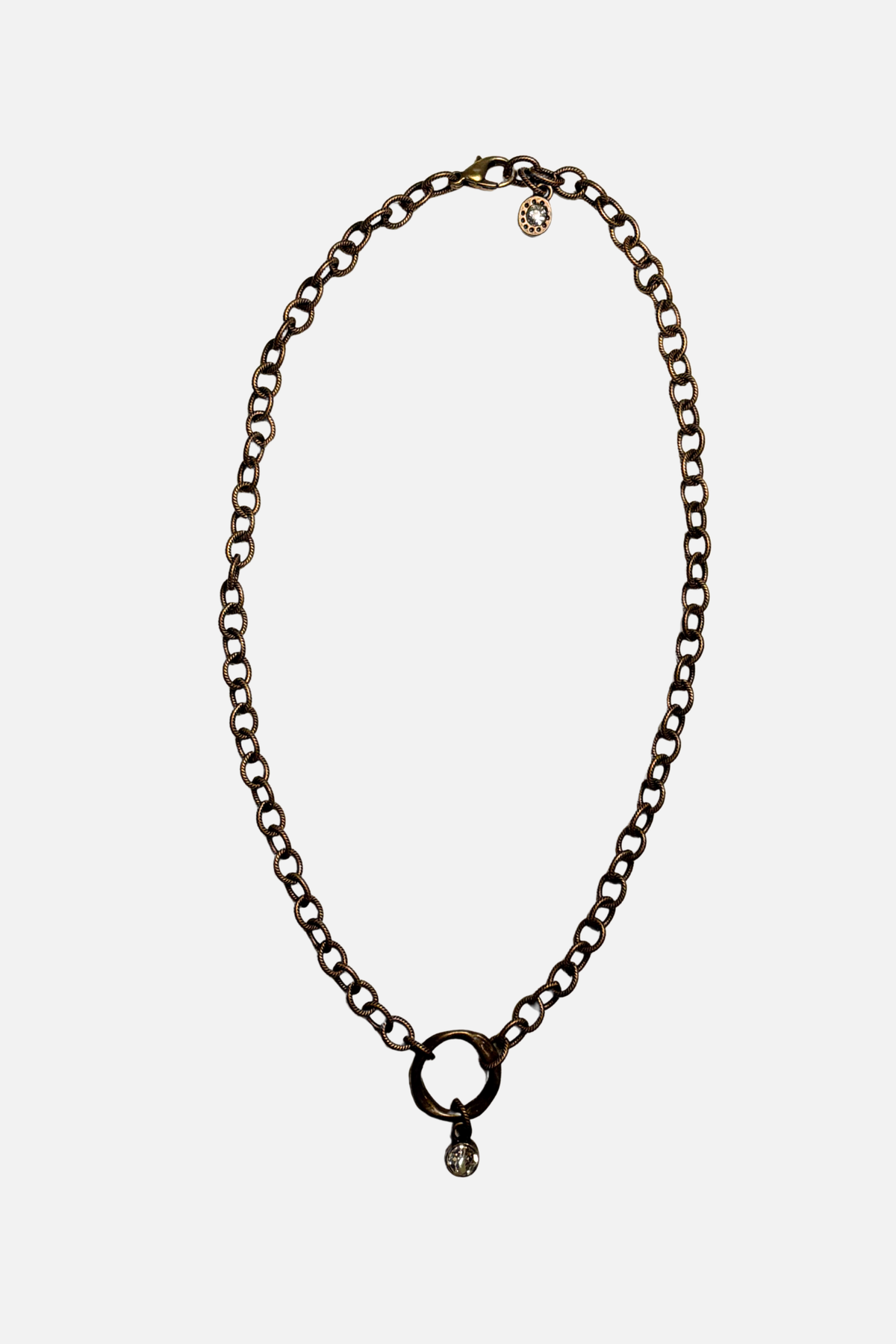 Orbital Necklace - Vintage Gold