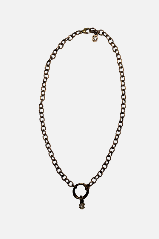 Orbital Necklace - Vintage Gold