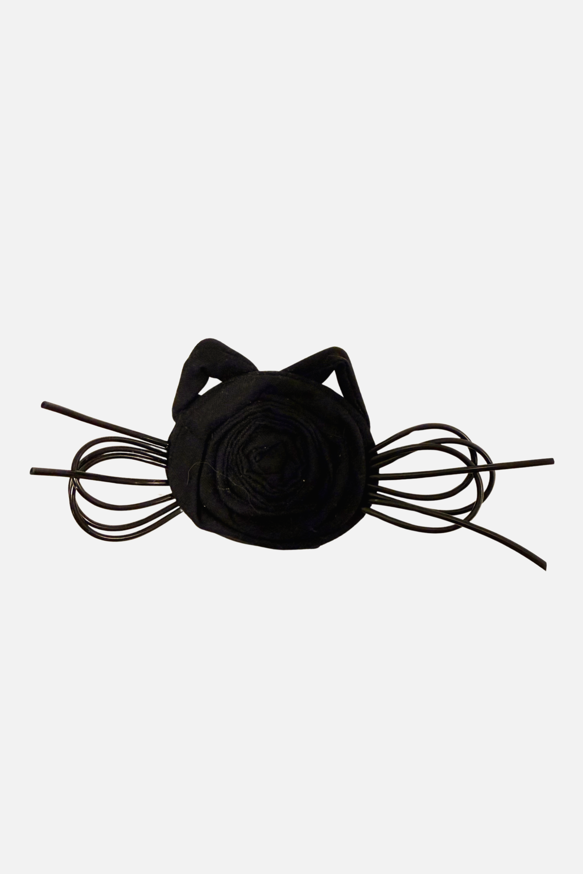 Kitty Face Pin - Black