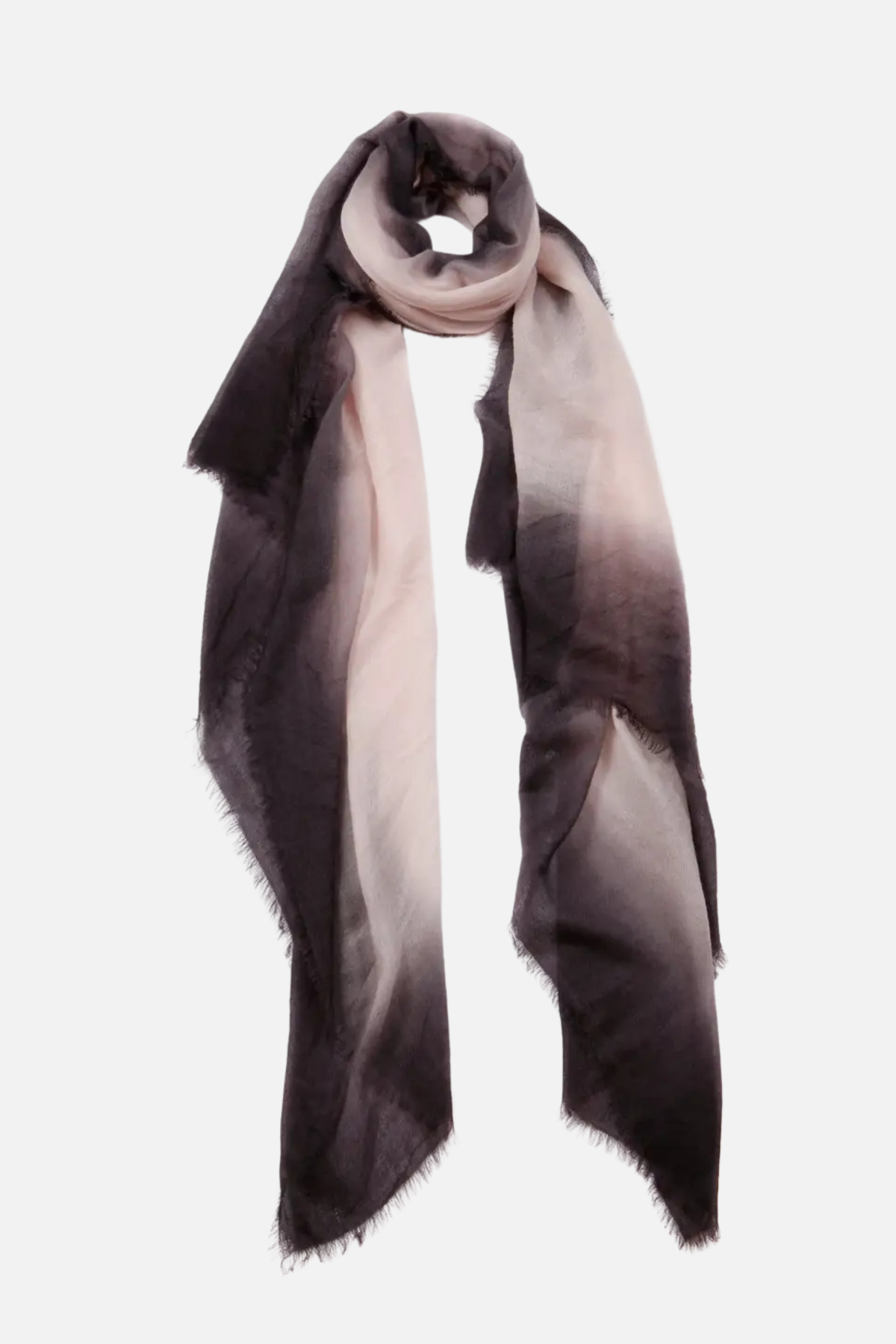 Cashmere Bliss Ombre Scarf - Charcoal Rose