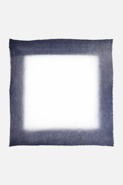 Cashmere Lush Bliss Dip Scarf - Navy Sea Salt