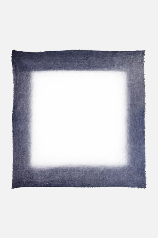 Cashmere Lush Bliss Dip Scarf - Navy Sea Salt