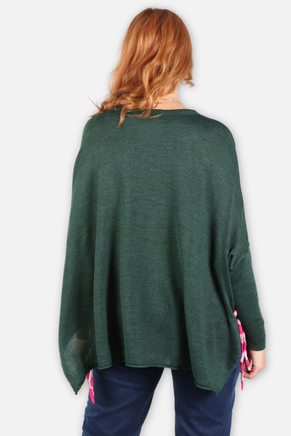 Catalina Tie Side Sweater - Alpine