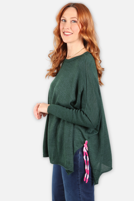 Catalina Tie Side Sweater - Alpine