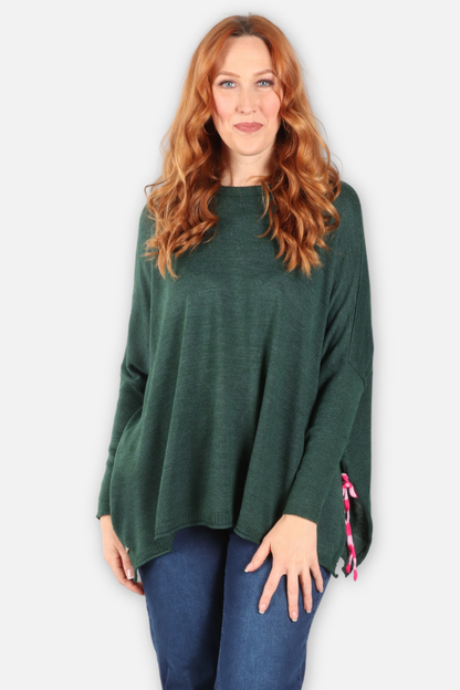 Catalina Tie Side Sweater - Alpine