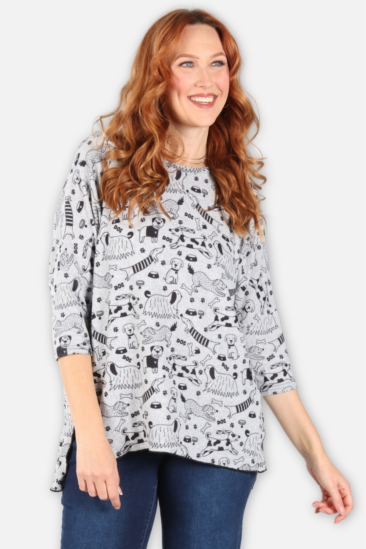 Dog Print Top - Dogs