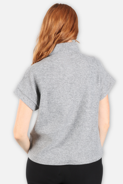 Polka Dot Topper - Grey & Olive