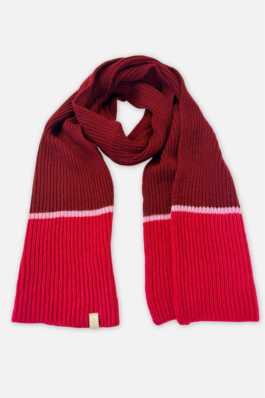 Montauk Scarf - Raspberry Pink