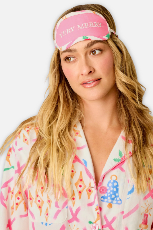 Deck the Halls 4 Piece Pajama Set - Very Merry Multi