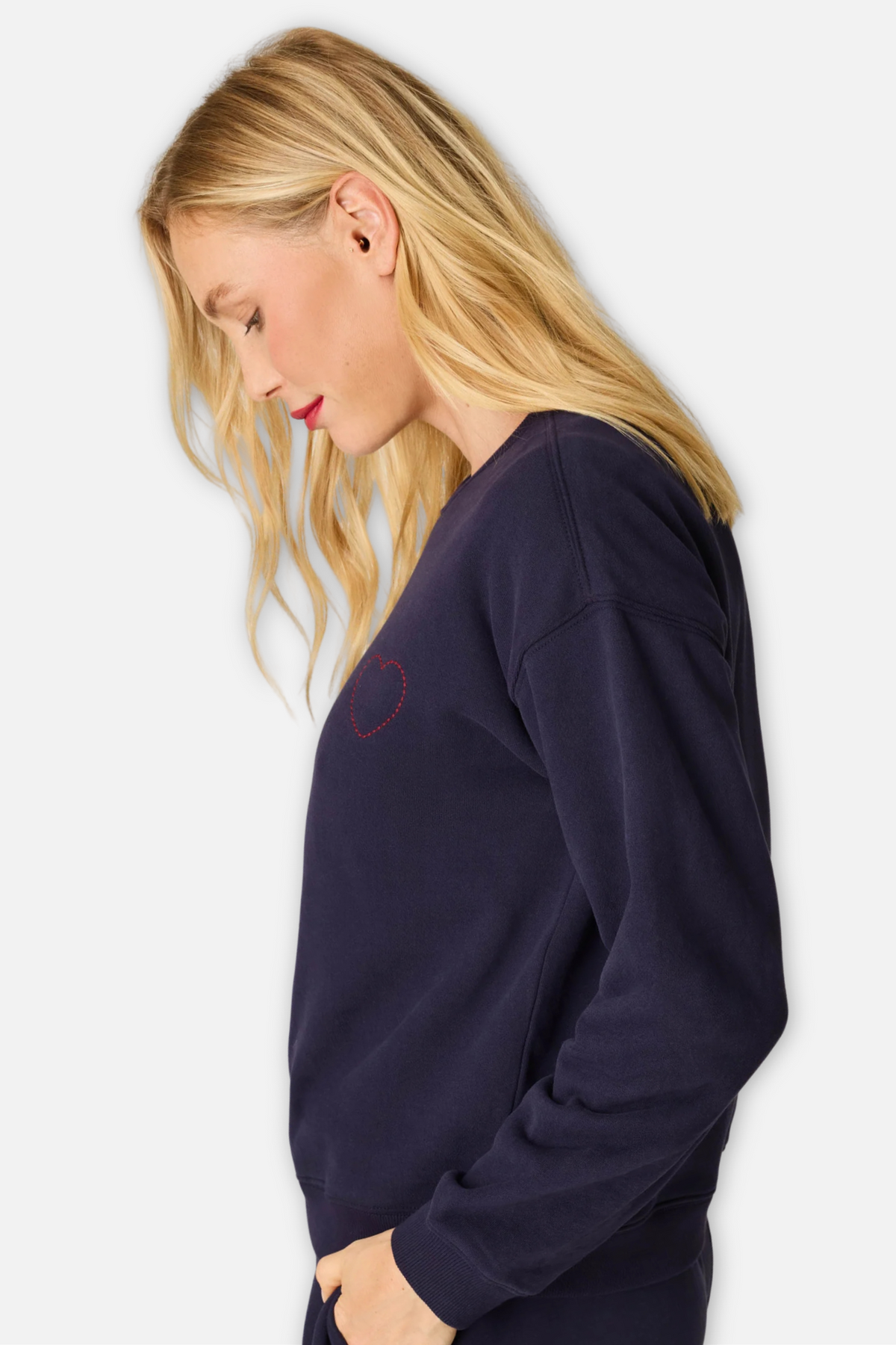 C'est La Vie Simone Sweatshirt - Blue Ink