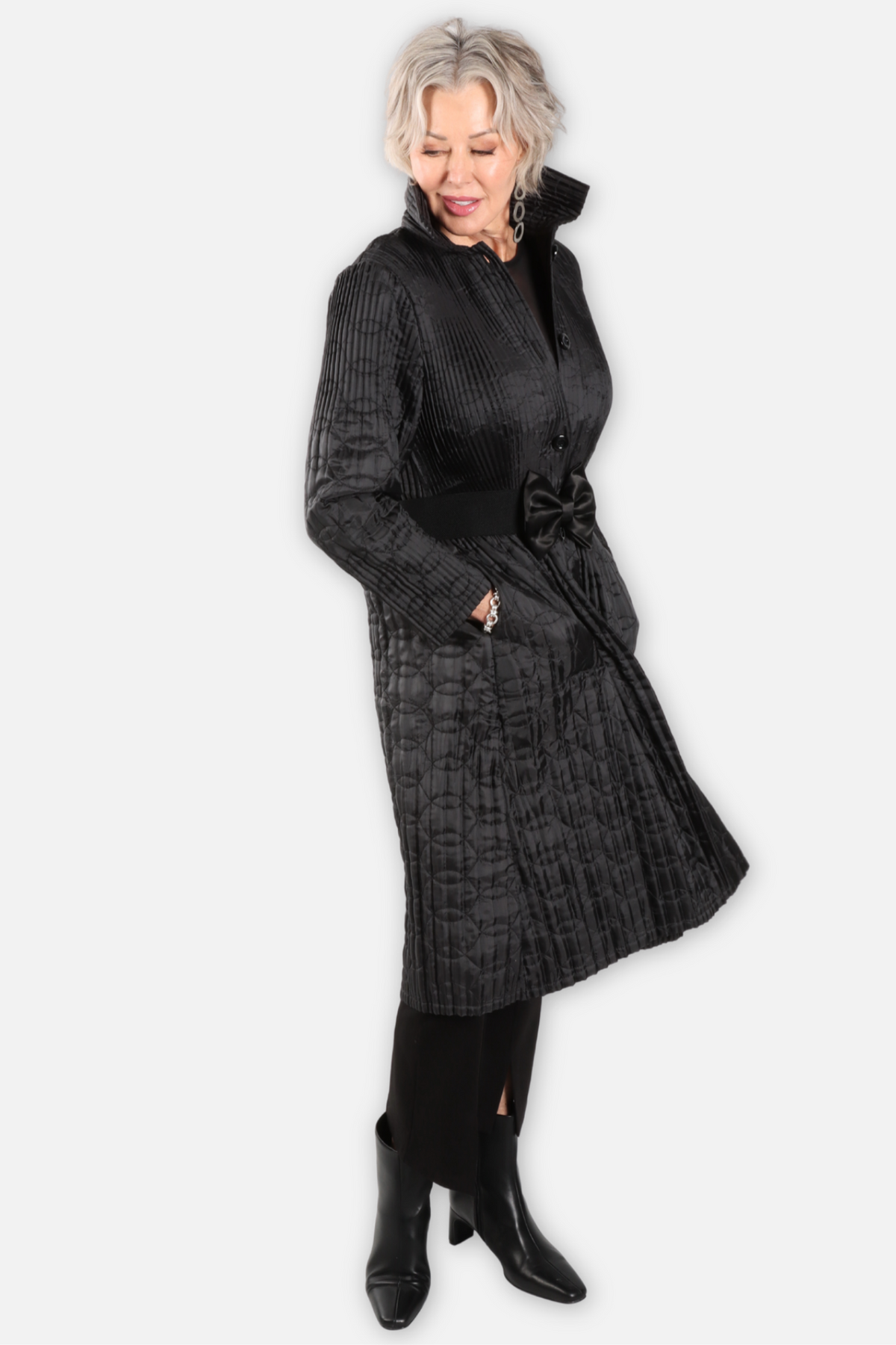 Celeste Quilted Jacket - Black