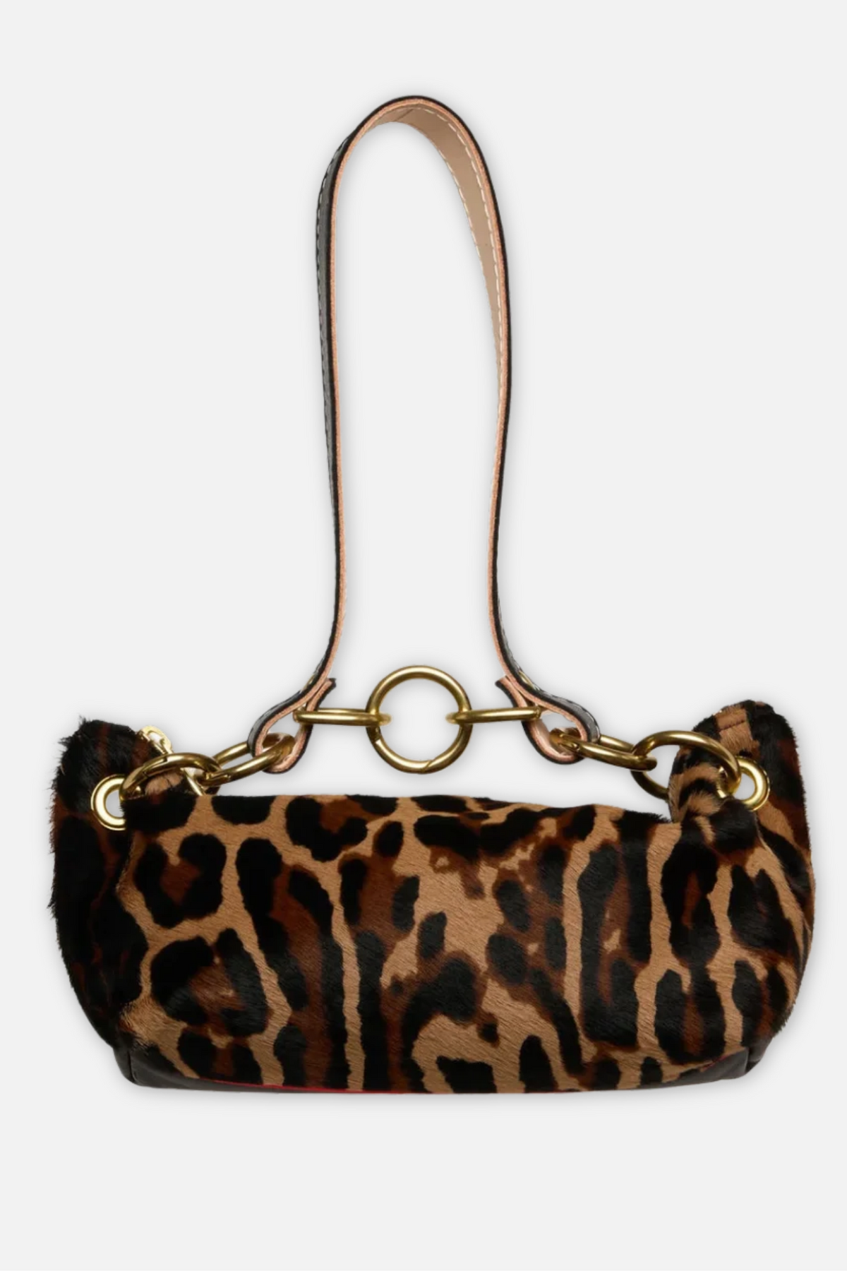 Baby Blair Calf Hair Shoulder Bag - Leopard