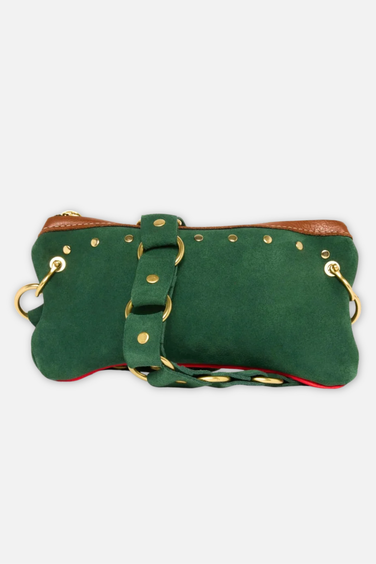 Mini Alice Suede Bag - Green