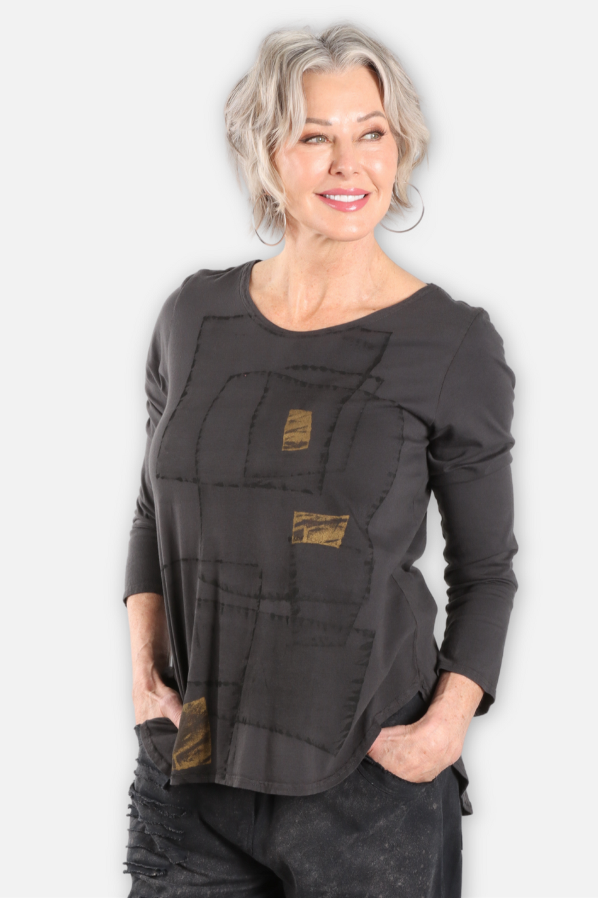 Margo Graphic Tee - Dusk