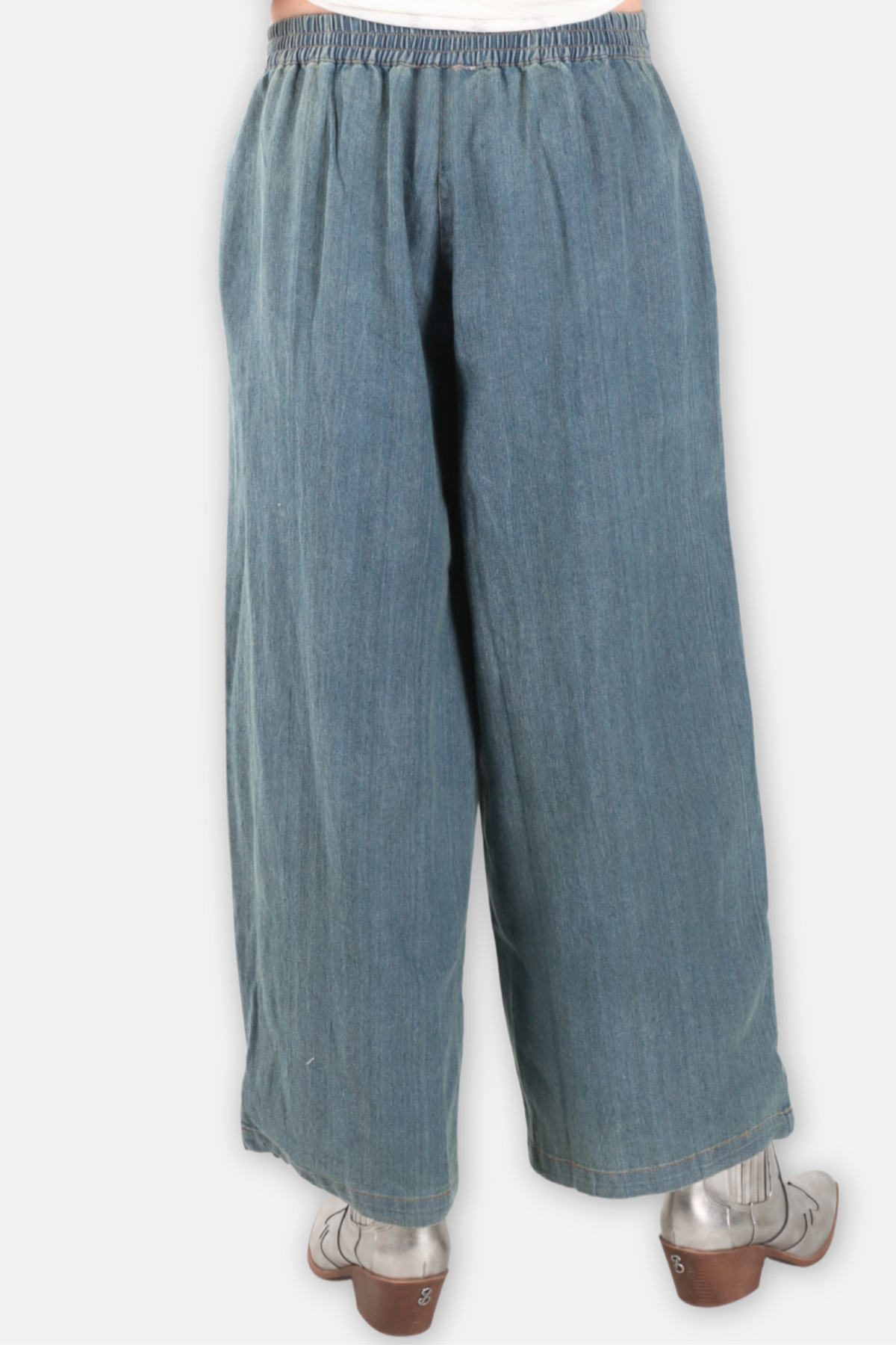 Denim Jogger Pant Plus - Denim Blue