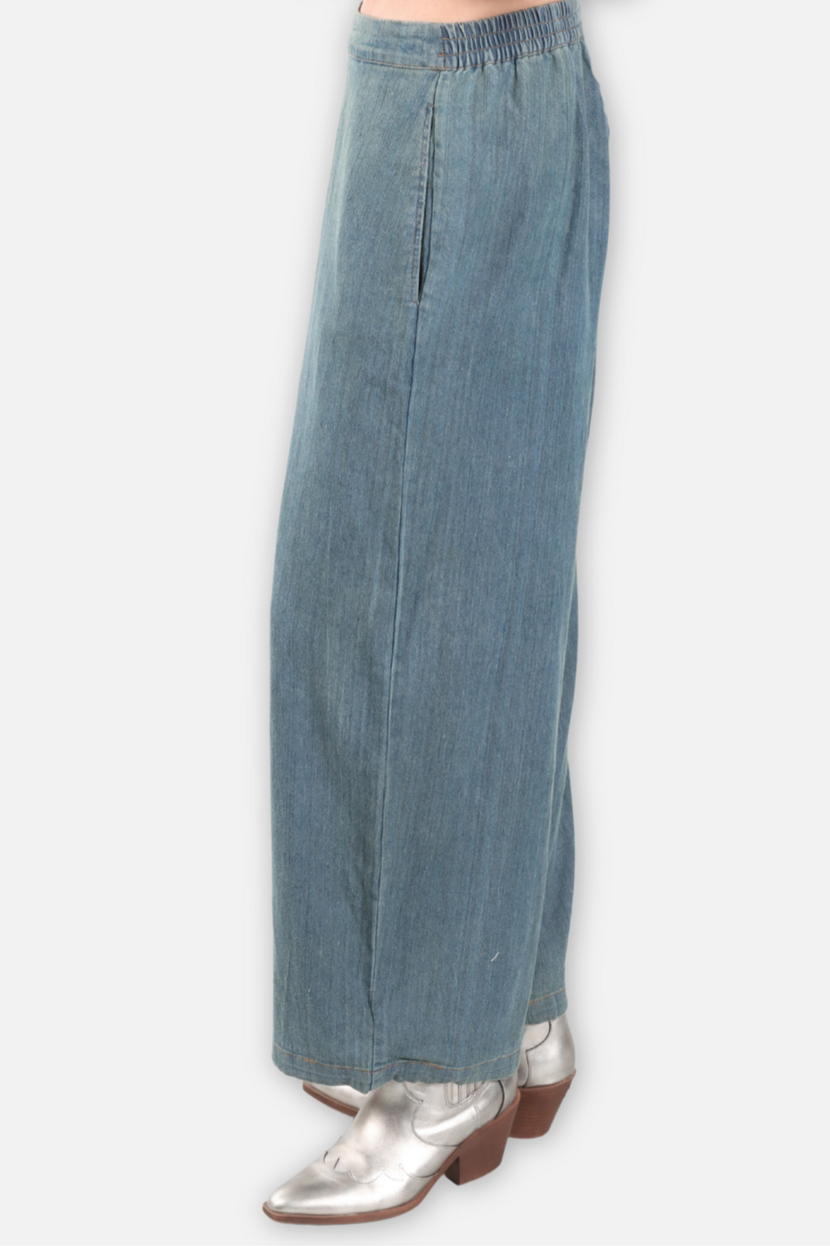 Denim Jogger Pant Plus - Denim Blue