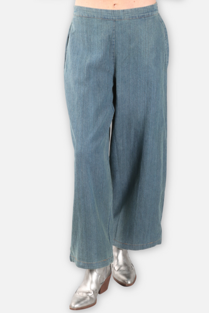Denim Jogger Pant Plus - Denim Blue