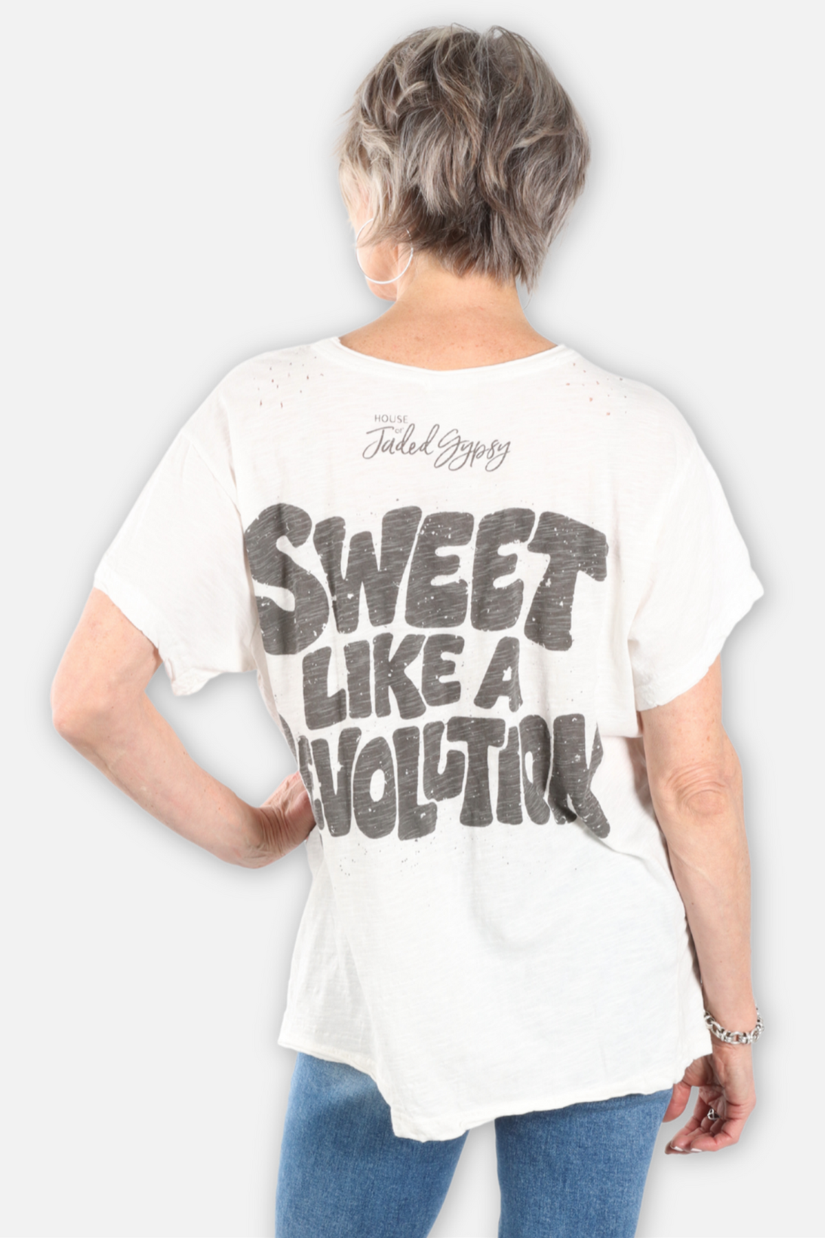 Weather Worn Tee - Berry Sweet