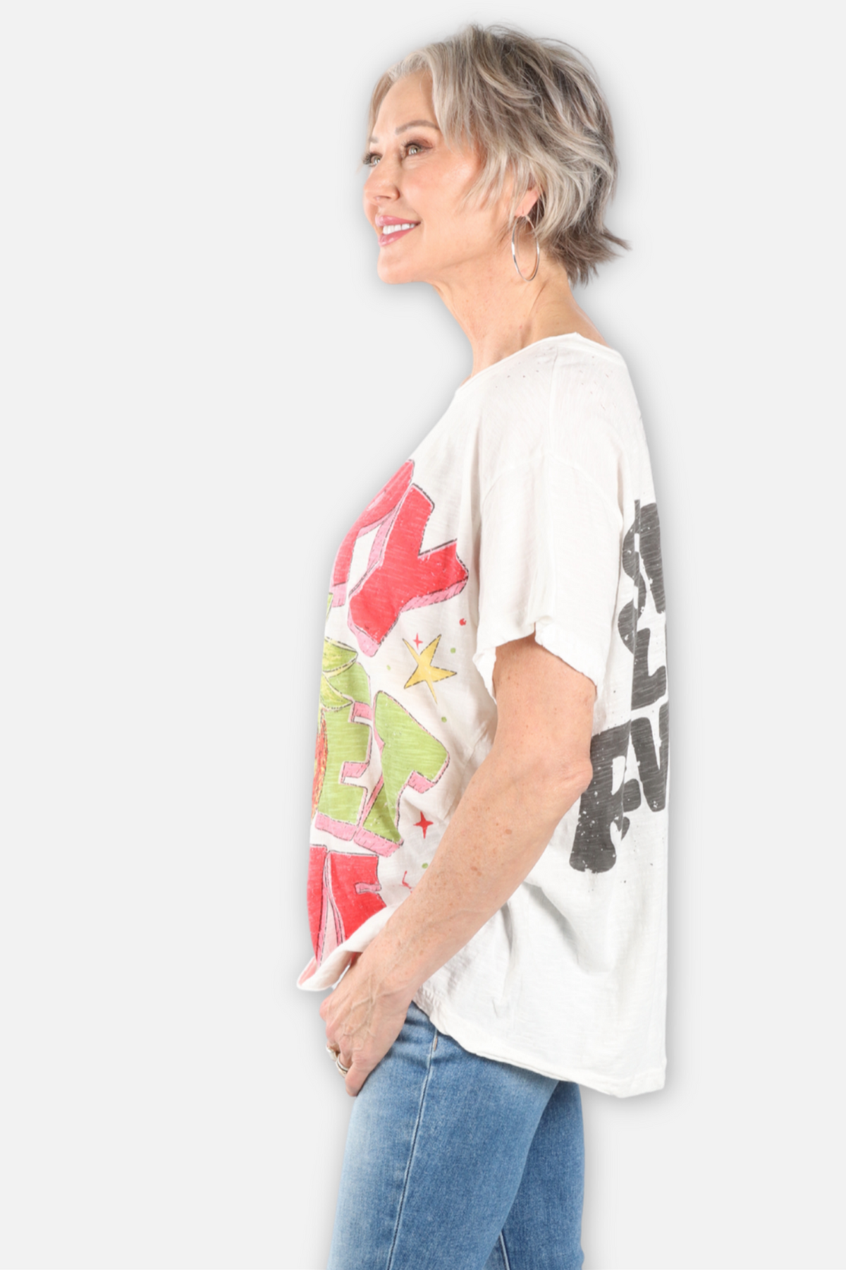 Weather Worn Tee - Berry Sweet