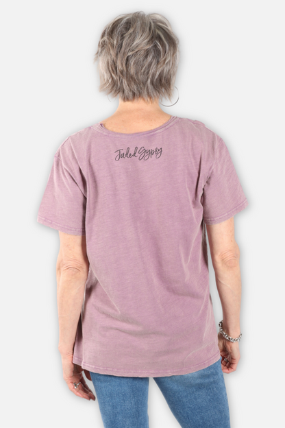 Soft Journey Tee - Royal Feathers