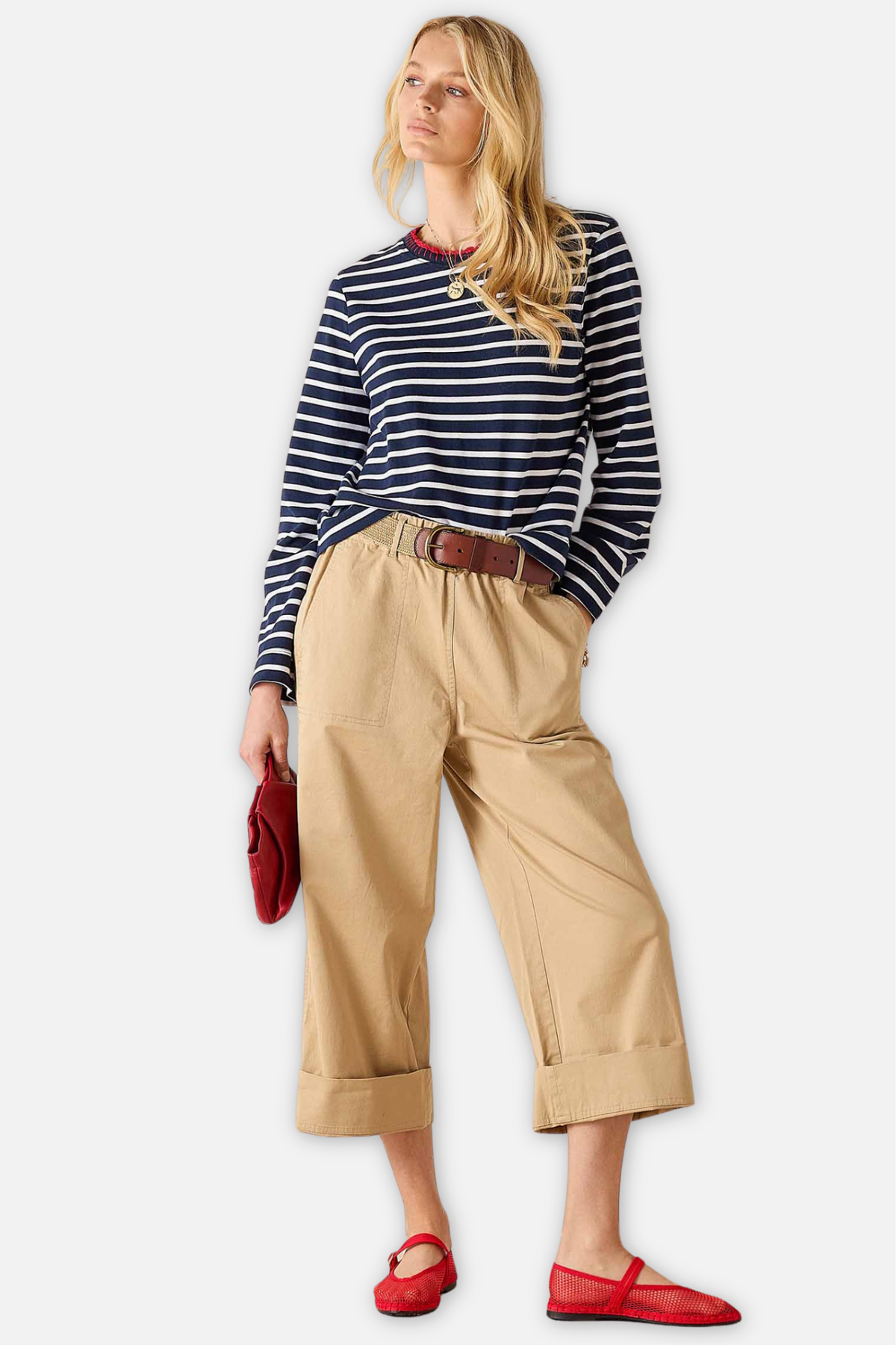 Mariner Tee - Sailor Blue Stripe