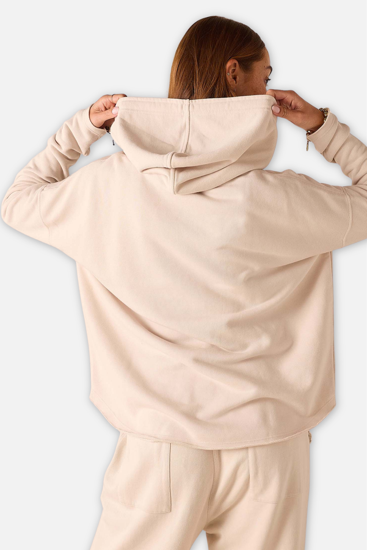 Frenchie Hoodie - Bone