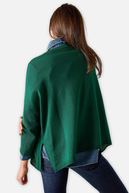 Catalina Crew Sweater - Parakeet Green