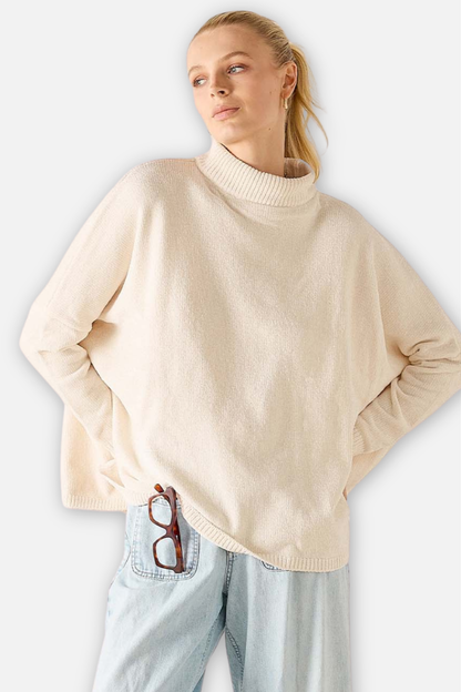 Catalina Chenille Sweater - Cream