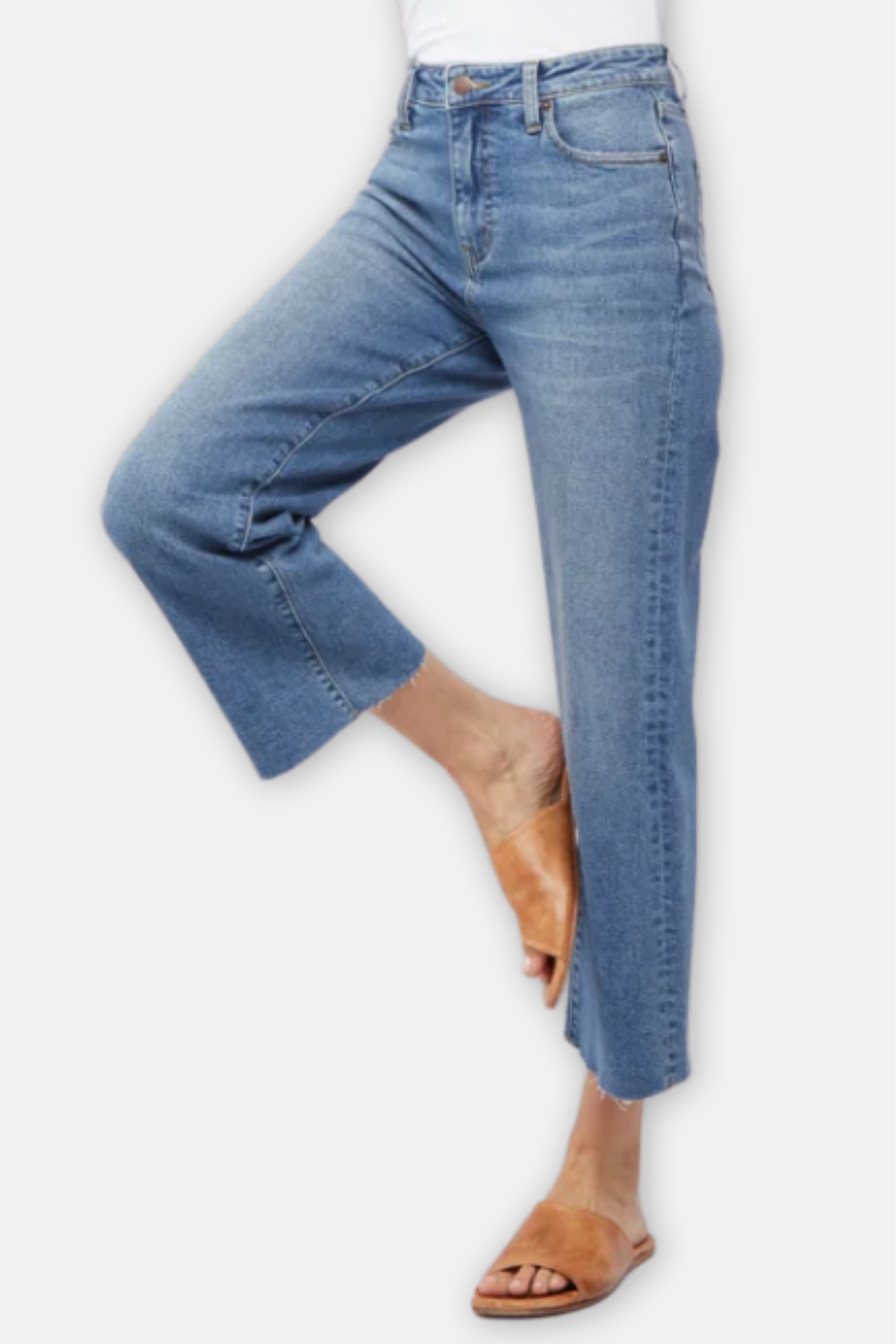 Aberdeen Wide Leg Jean - Vintage Worn