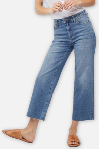 Aberdeen Wide Leg Jean - Vintage Worn