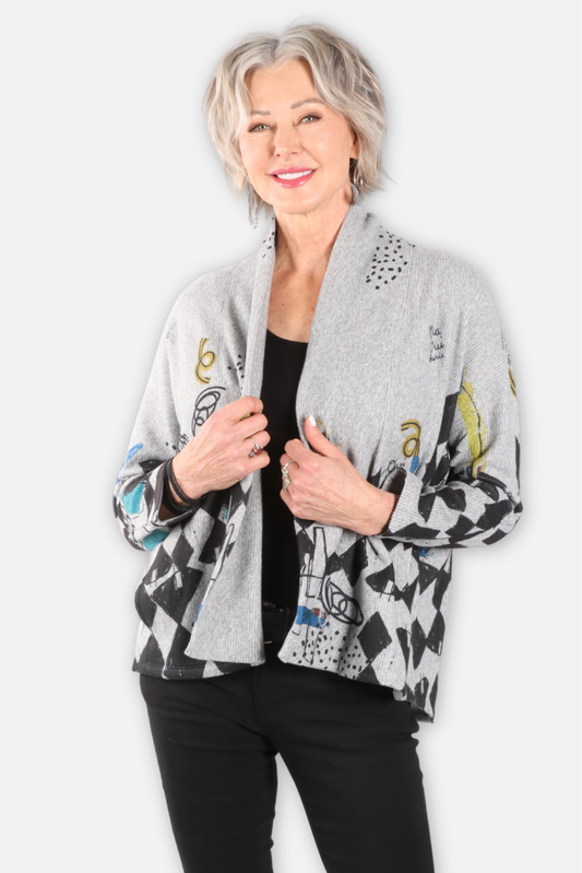 Open Cardigan - Little Snoopy
