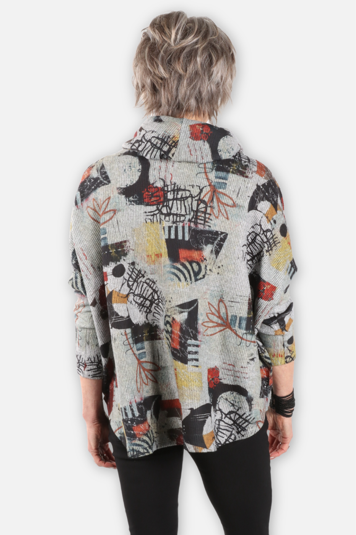 Cowl Pullover - Hidden Notes