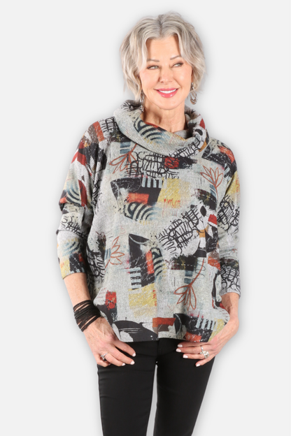 Cowl Pullover - Hidden Notes