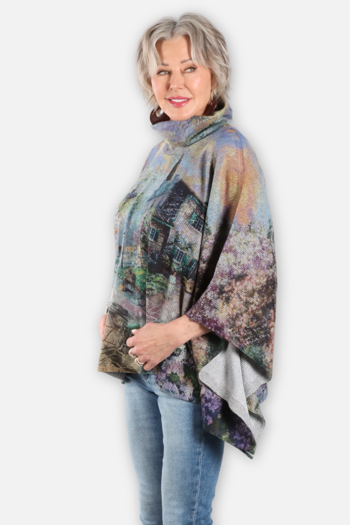 Turtleneck Poncho - Pretty Amazing