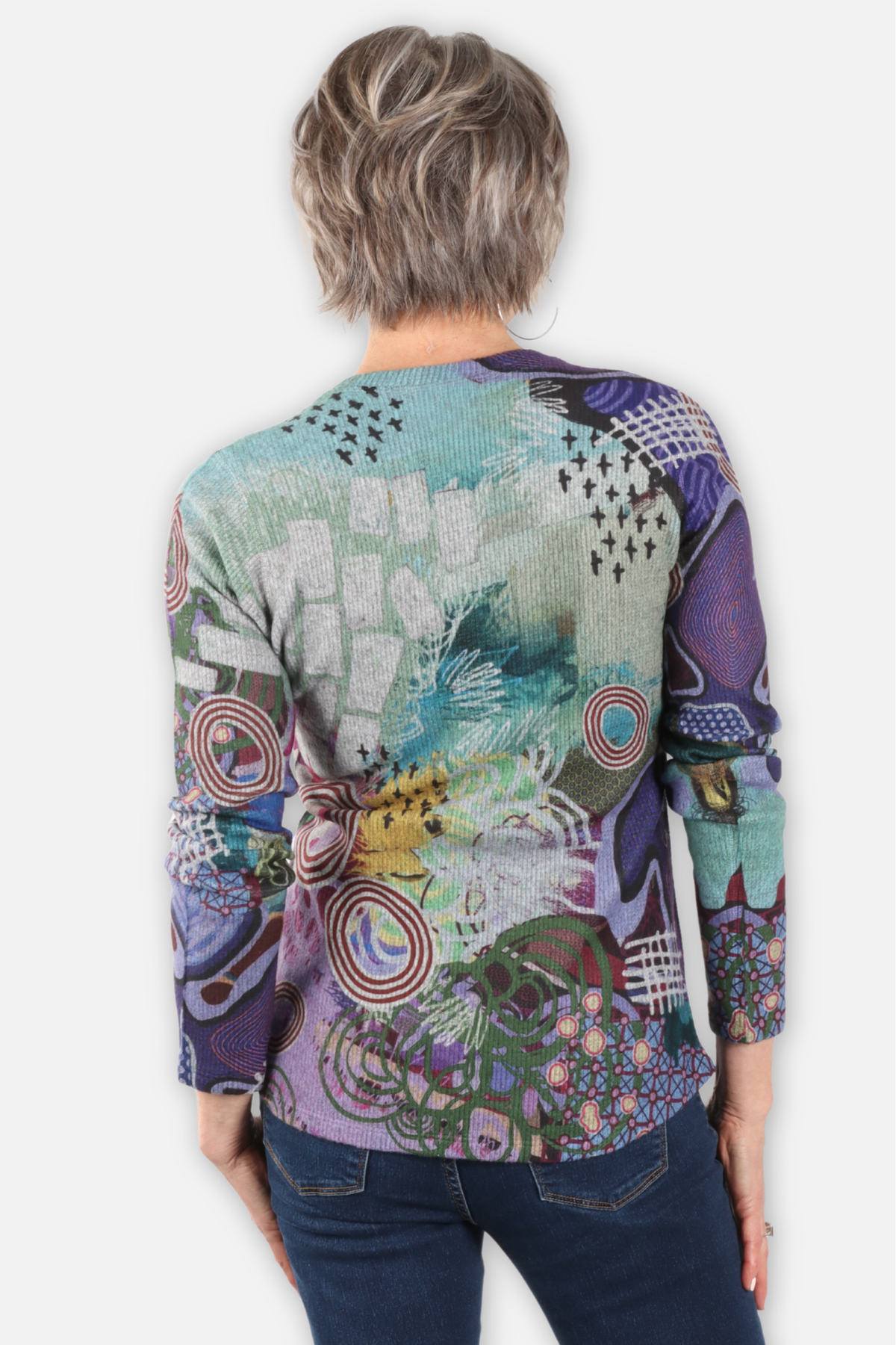 Crew Neck Top - Violeta