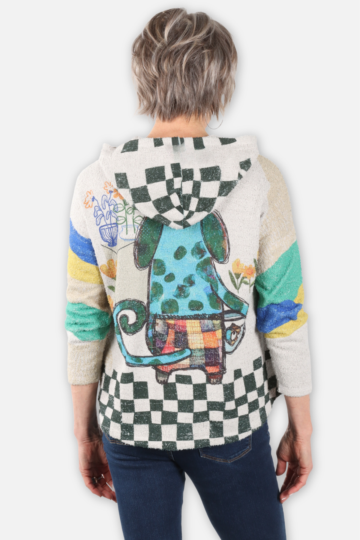 Textured Hoodie - Alfie & Bobbles
