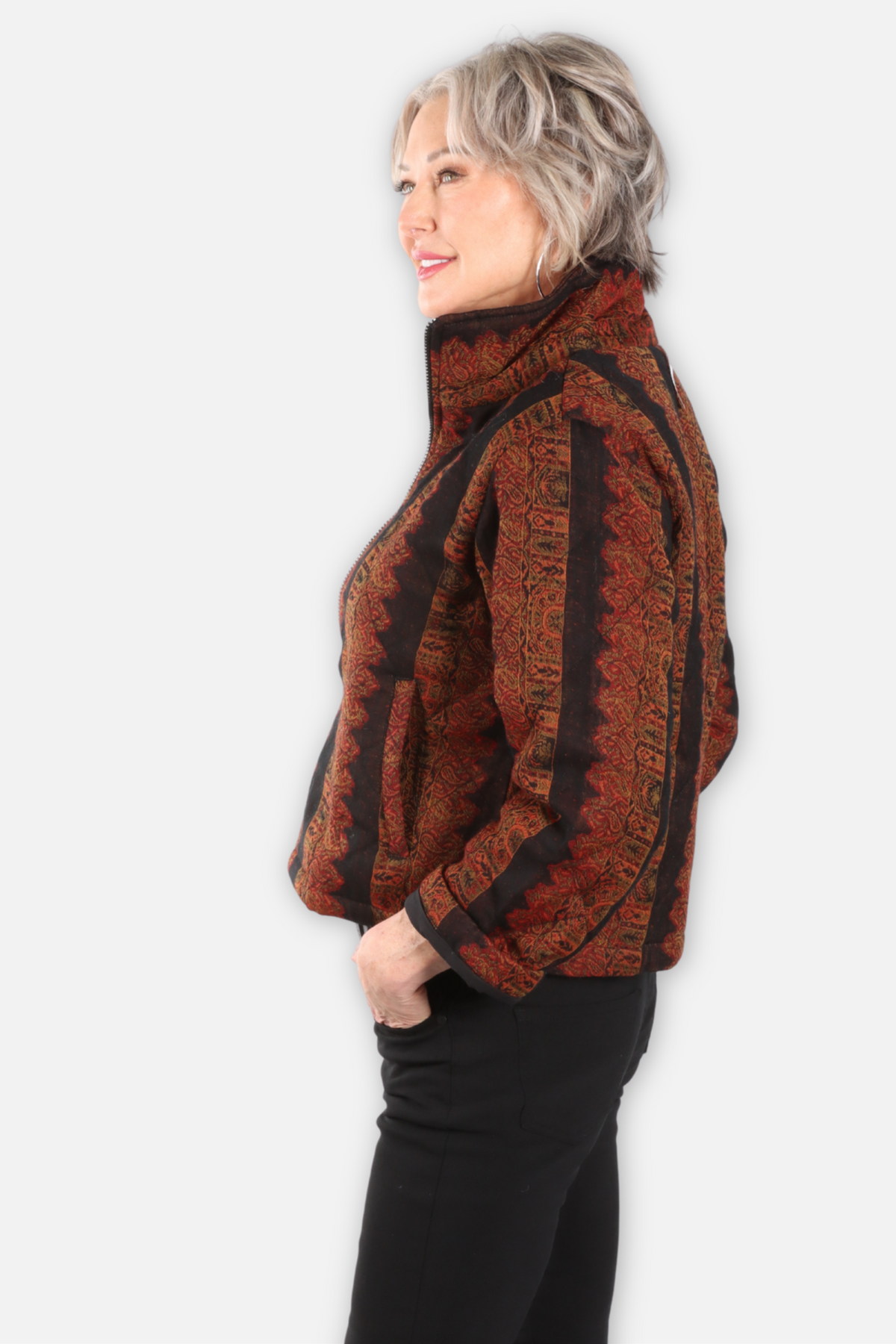 Tapestry Bomber Jacket - Tahiti