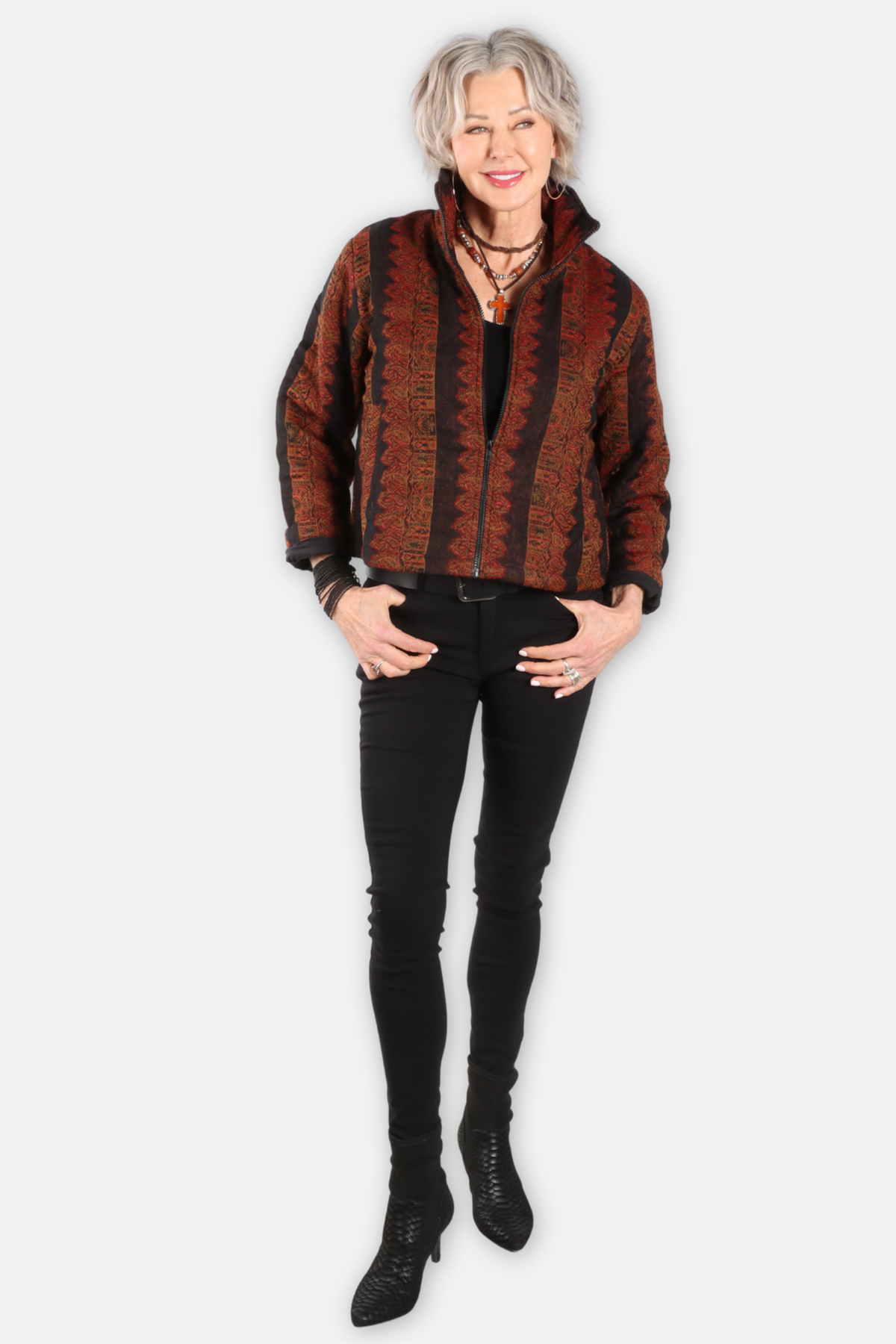 Tapestry Bomber Jacket - Tahiti