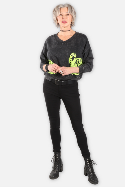 2 Tigers Sweatshirt - Black