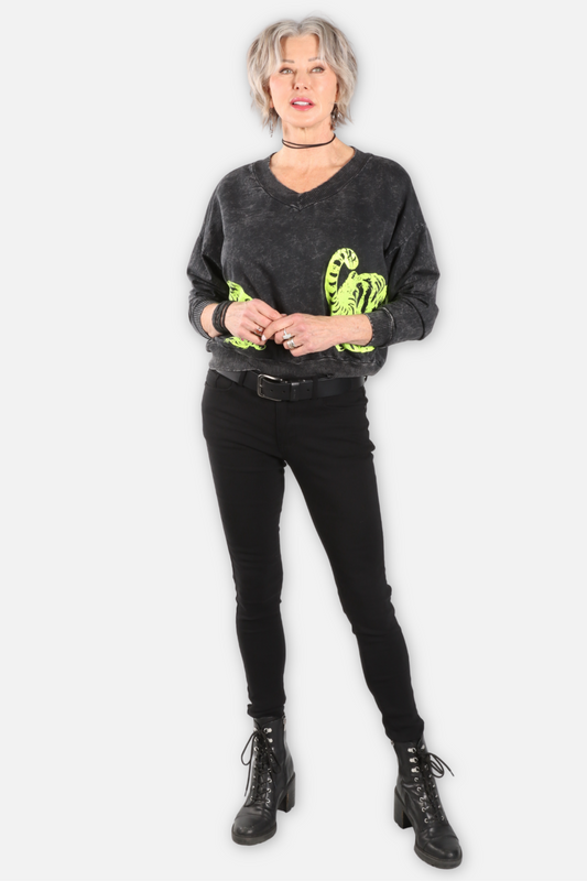 2 Tigers Sweatshirt - Black