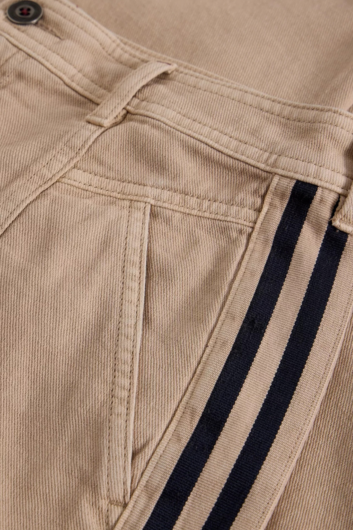 Adeline Barrel Pant - Light Natural