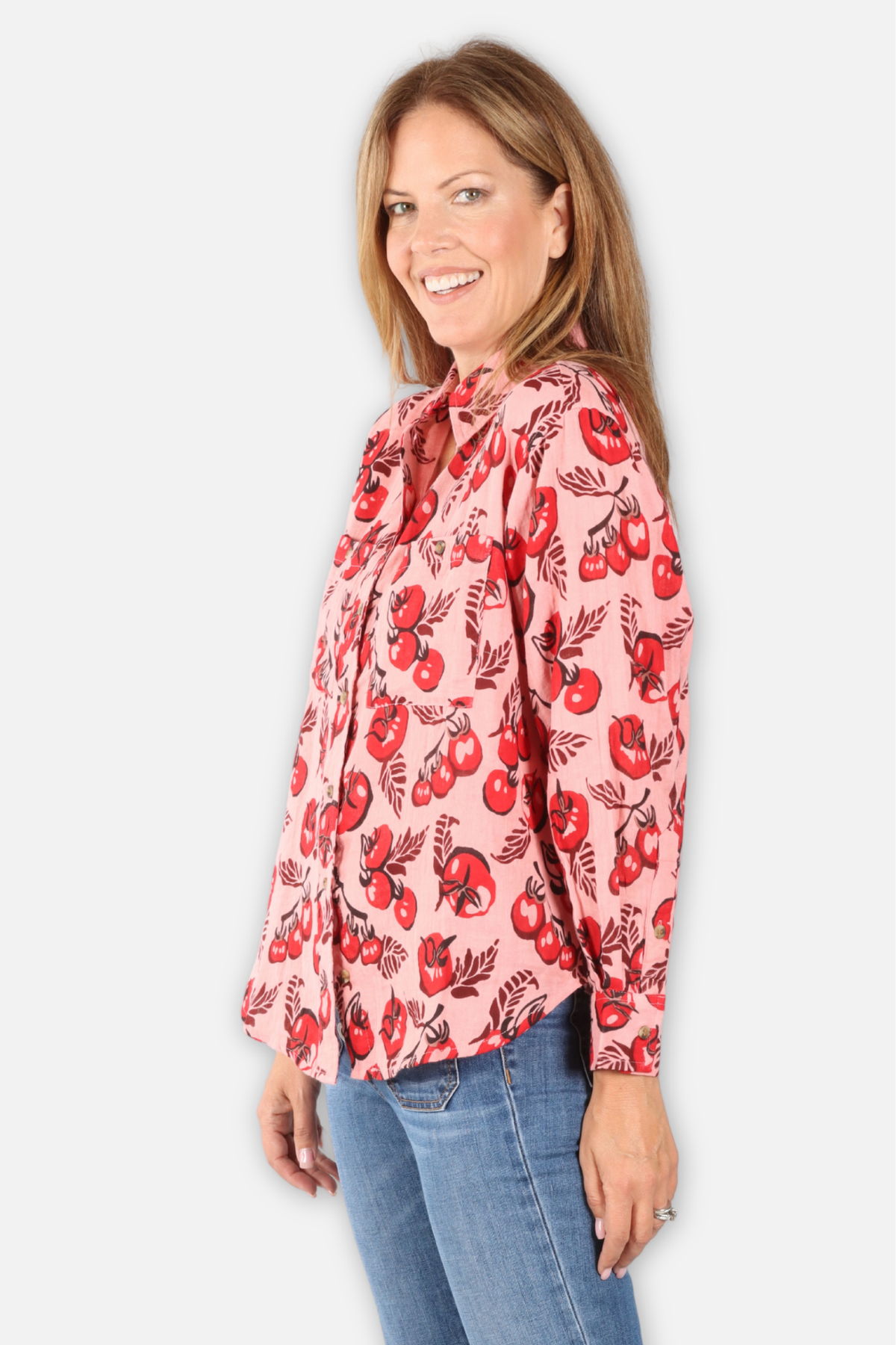 Tomato Camp Shirt - Pink