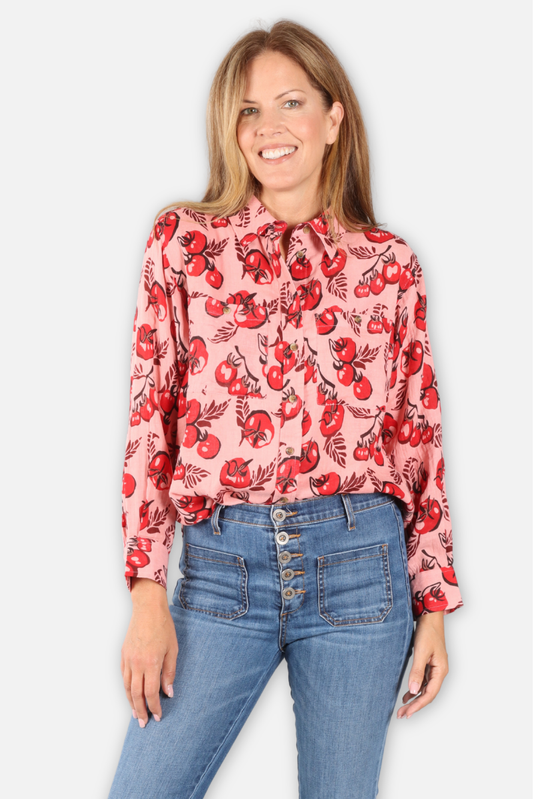 Tomato Camp Shirt - Pink