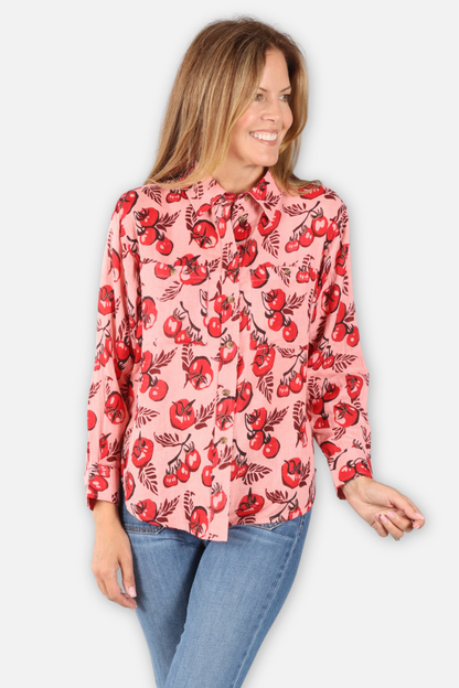Tomato Camp Shirt - Pink