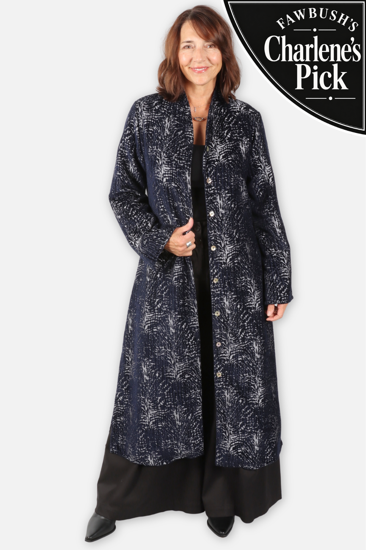 Fiona Duster Jacket - Fontana