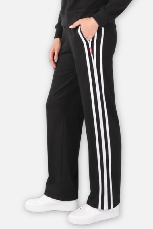 Scuba Stripe Pant - Black