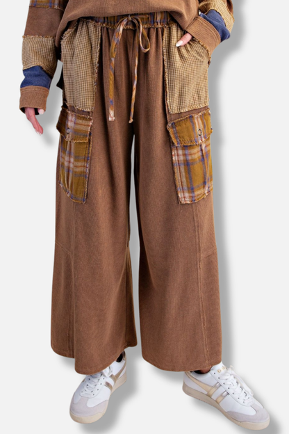 Thermal Knit Pant - Camel