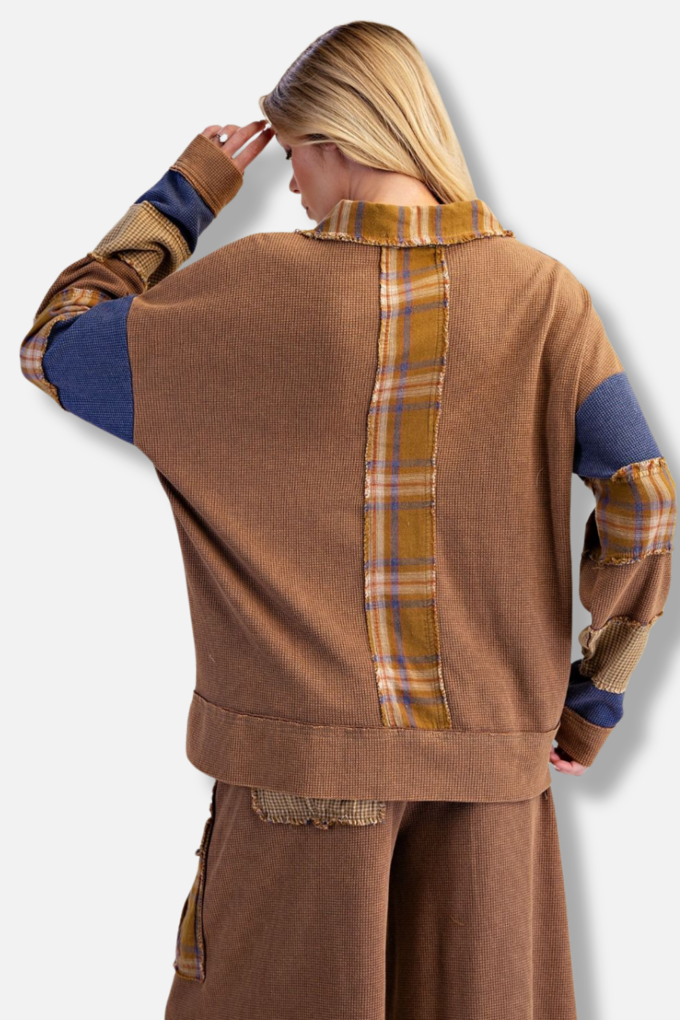Thermal Knit Top - Camel