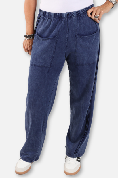 Front Pocket Pant Plus - Mineral Washed Indigo