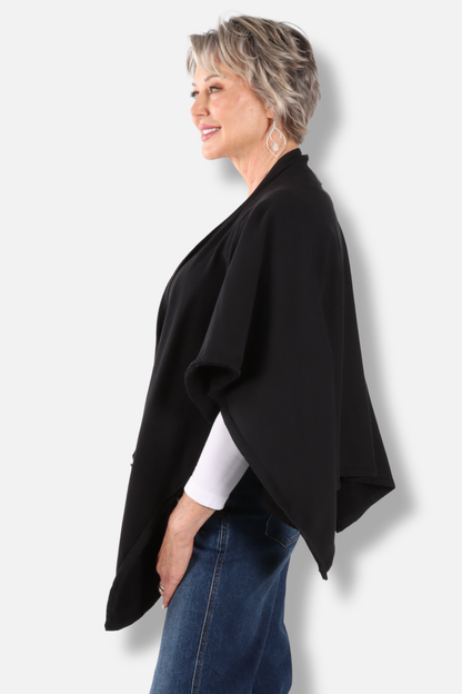 Patch Pocket Topper - Black